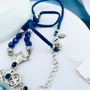 Sahira Lia Two Tone Beaded Hoop main image 0